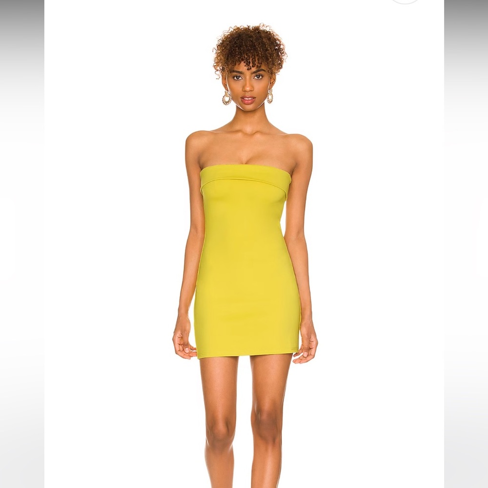 SUPERDOWN ANABELLE STRAPLESS DRESS